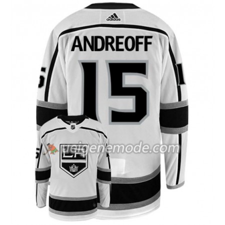 Herren Eishockey Los Angeles Kings Trikot ANDY ANDREOFF 15 Adidas Weiß Authentic